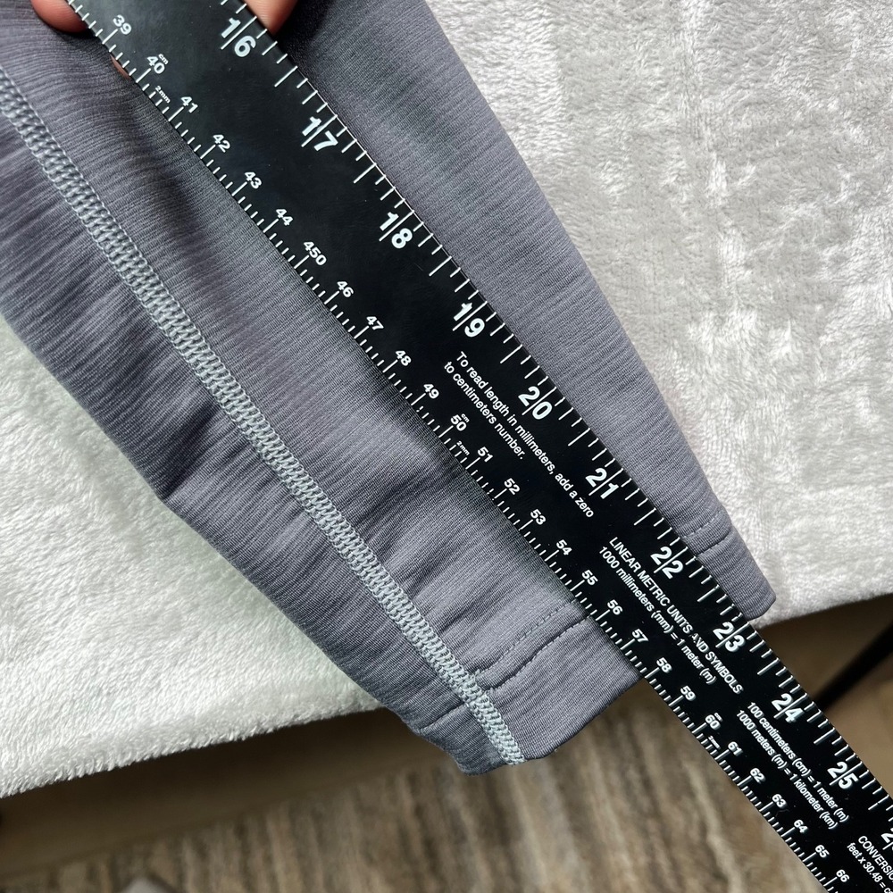 Nike Pro Hyperwarm Pullover Mens Large Gray Quart… - image 8